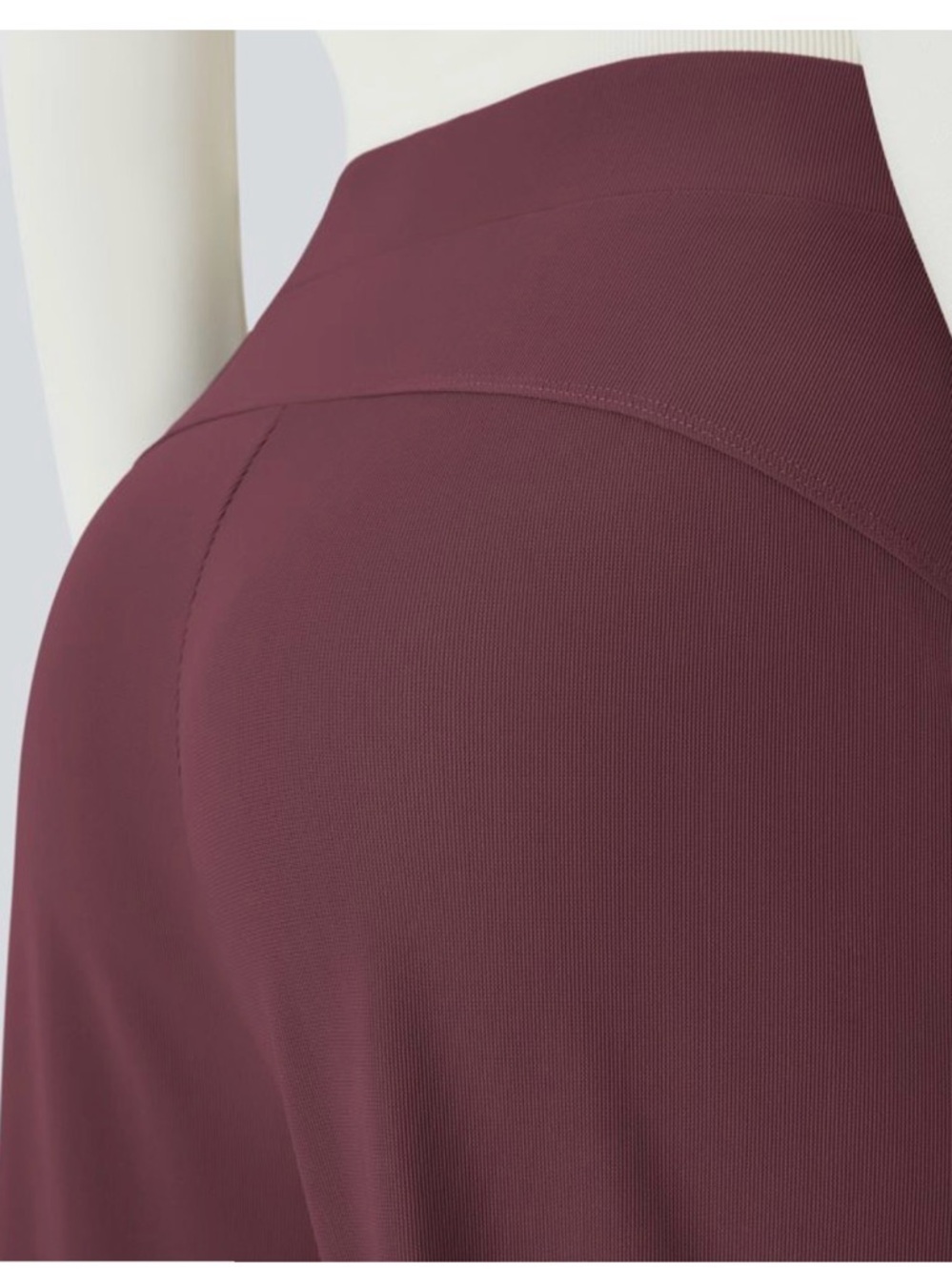HALARA MicroWaffle Pants in Dusty Mauve 1X NWT - Picture 5 of 6